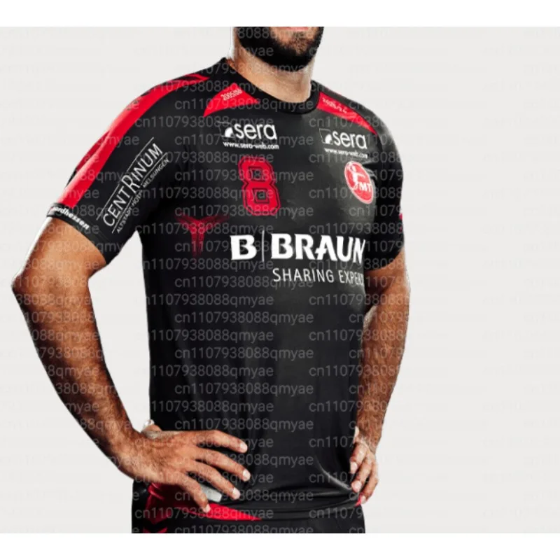 Melsungen Handball 2025-26 HBL Neu eingetroffenes deutsches Handballtrikot 3D-gedrucktes T-Shirt Heim Auswärts Kinder Familien-Stil Europäischer Spitzenklasse – Detail 9
