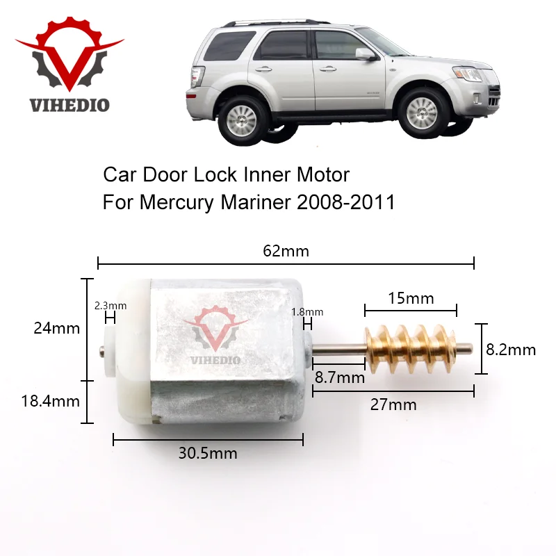 

For Mercury Mariner 2008-2011 Car Door Lock Actuator Inner Motor OEM Electric 12V Core Power Replacement High Quality DIY Engine