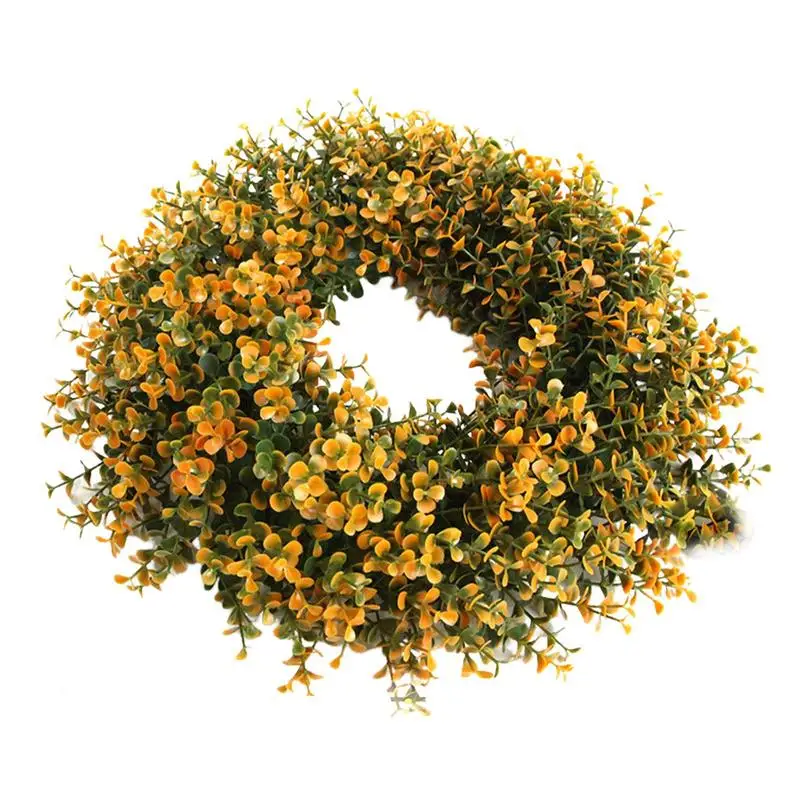 

Artificial Lavender Wreaths Autumn Door Wreath For Christmas Autumn Lavender Door Spring Door Wreath For Living Room Decor