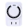 AC 110V 12 Hour Mechanical Switch Timer Socket For Home Appliances Control Motorcycle Charging Timer US Plug 3