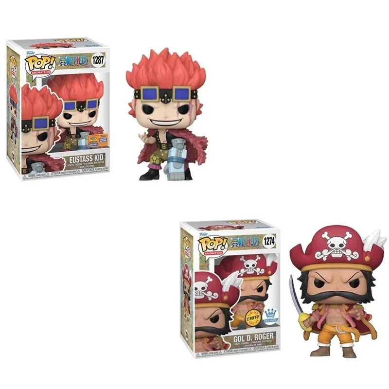thumbnail image 4 of Funko Pop One Piece EUSTASS KID 1287# GOL D. ROGER 1274# White Beard 1270# Figura de vinilo Colección Modelo Juguetes para niños Regalo, 4 of 5