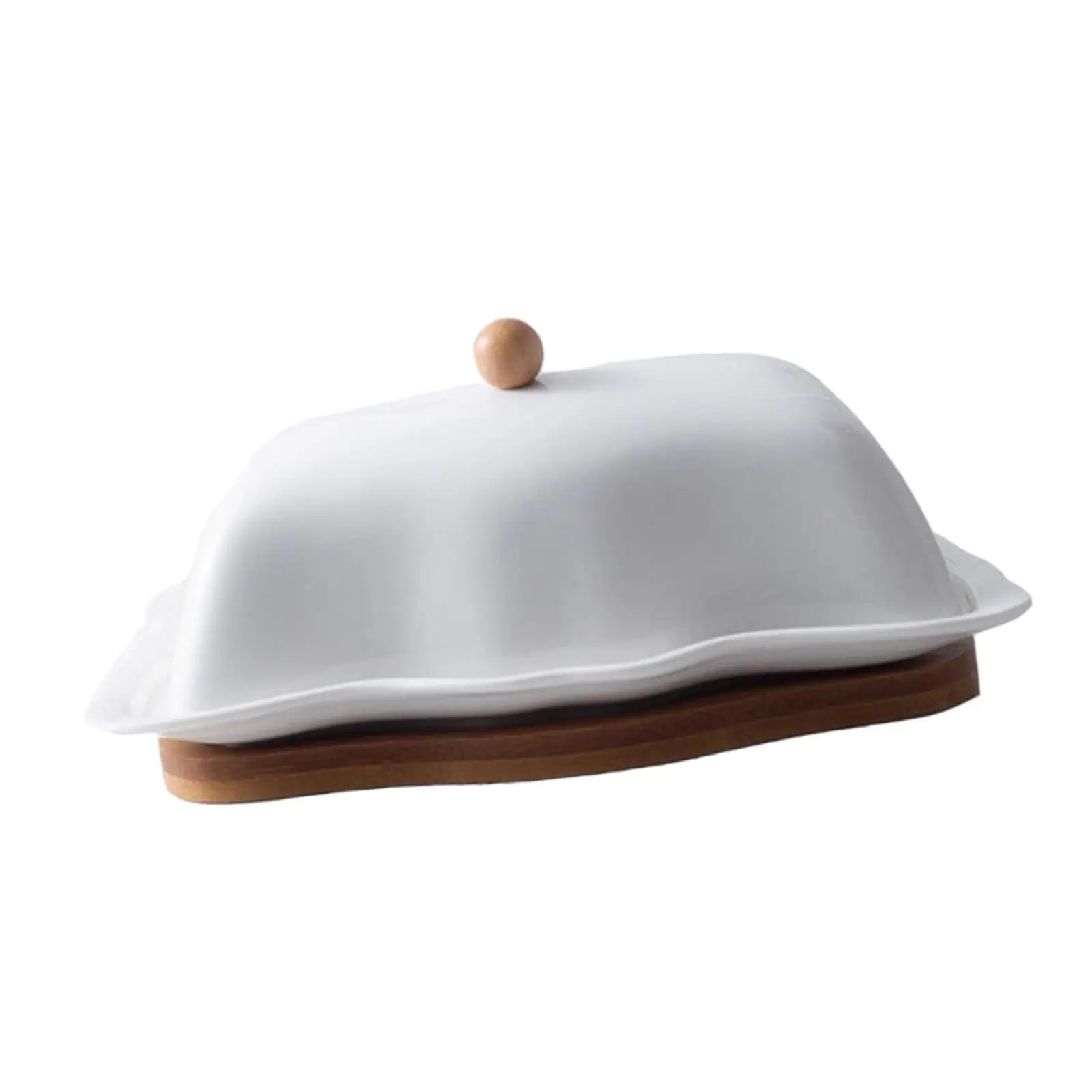 Ceramic Butter Dish with Lid Butter Keeper for Countertop Dining Room Party