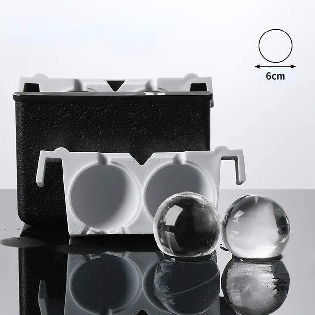 Crystal Clear Ice Ball Maker Home-made Ice Cube Trays Reusable Spherical  Whiskey Tray Mould Round Heart Square and Diamond Shape