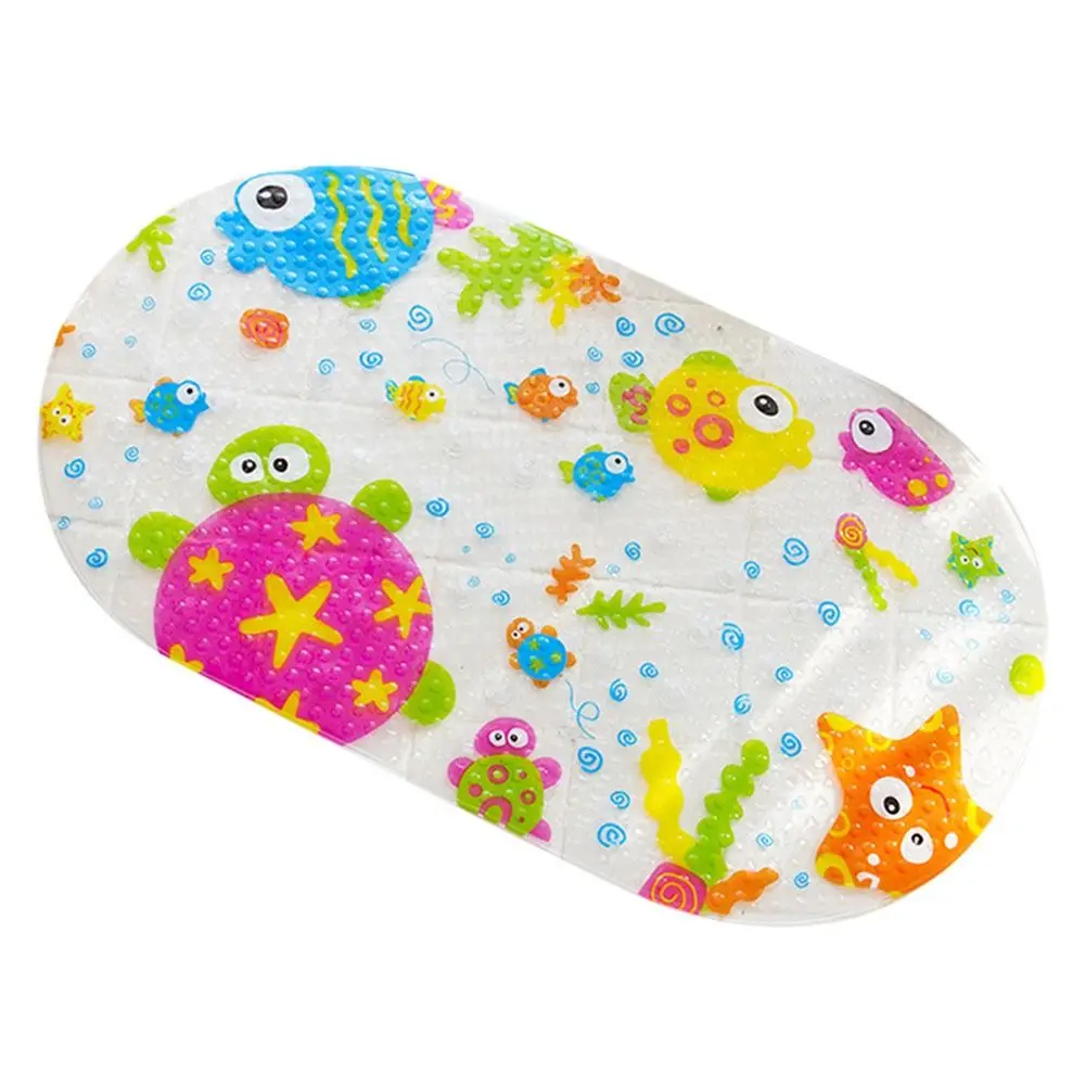 BYFRI Anti-Rutsch Duschmatte – 38x68 Cm, PVC, Mit Massagenoppen, BPA-frei, Für Badewanne & Dusche