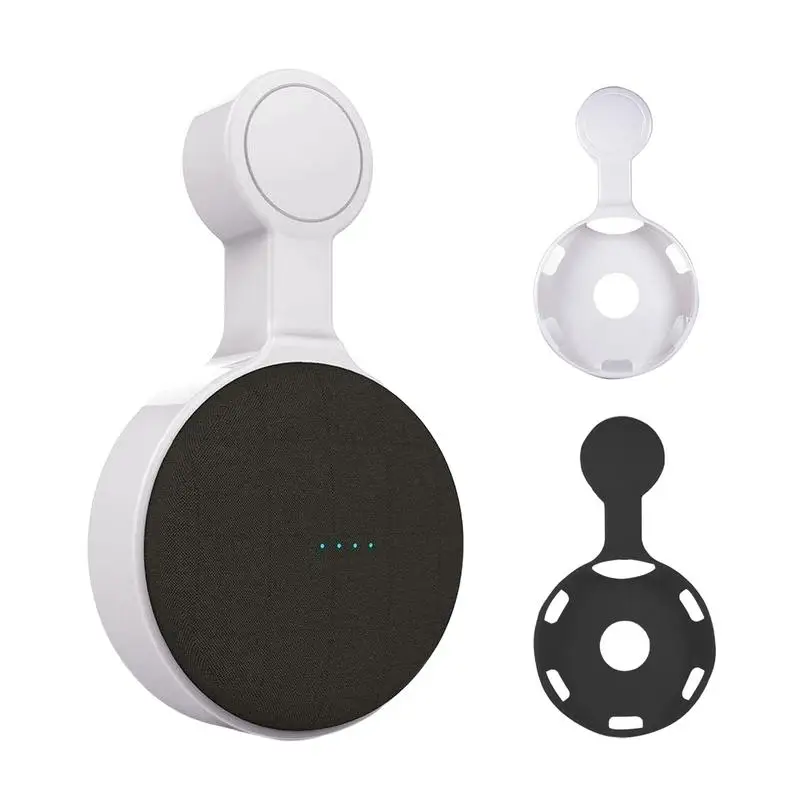 Supporto Da Parete Per Google Home Mini Nest Mini Holder Assistente Vocale Staffa Per Casa Intelligente Supporto Audio Per Camera Da Letto (Non Uk E A