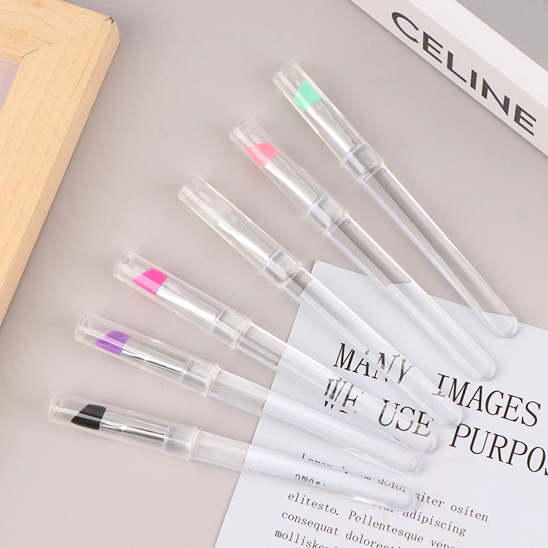 

Щетка силиконовая для наращивания ресниц, инструмент для разделения ламинирования, 6 цветов