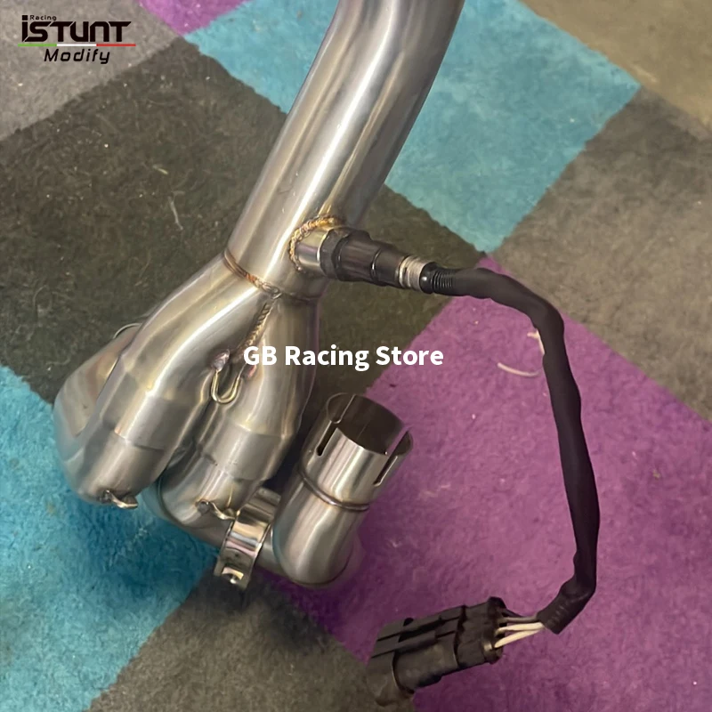 For Aprilia Shiver 750 2008 to 2016 2017 SL 750 SL750 / GT Shiver 750 Motorcycle Exhaust Mid Link Pipe Connect Original Muffler - Image 4