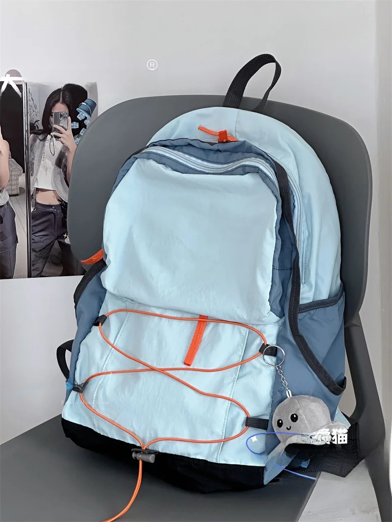 Blue large + small octopus