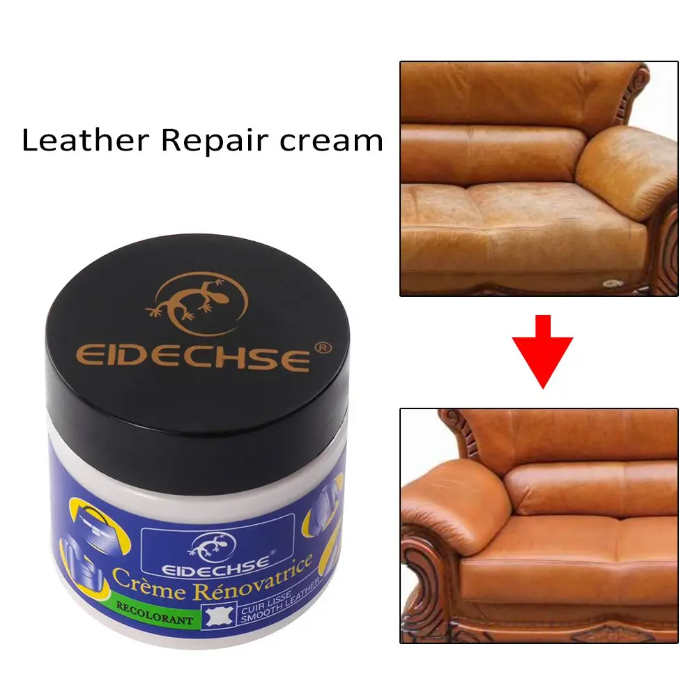30 60g Leather Repair Cream Quick Drying Dye Colour Restorer Multifunctional Cleaning Kit Decontamination Tool Faded Worn