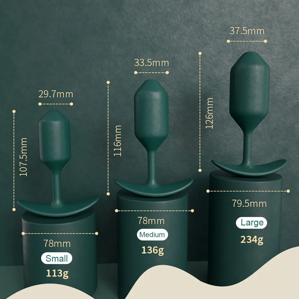 Vibrator Anal Plug With Balls Wearable Butt Plug Prostate Massager_voghion.com