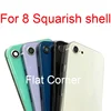 Square Full Assembly Back Middle Frame For For iPhone 8 SE 2020 SE2 2nd Chassis Full Housing Assembly Battery Cover With Flex 2