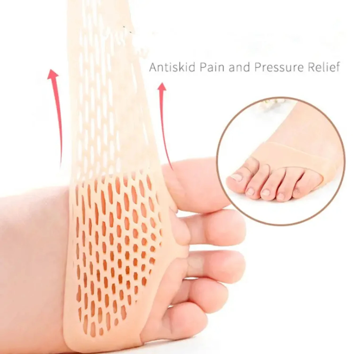 Enhance Your Walking Experience with these Superior Quality Soft and Comfortable Gel Metatarsal Pads for Rapid Pain Relief-Des
