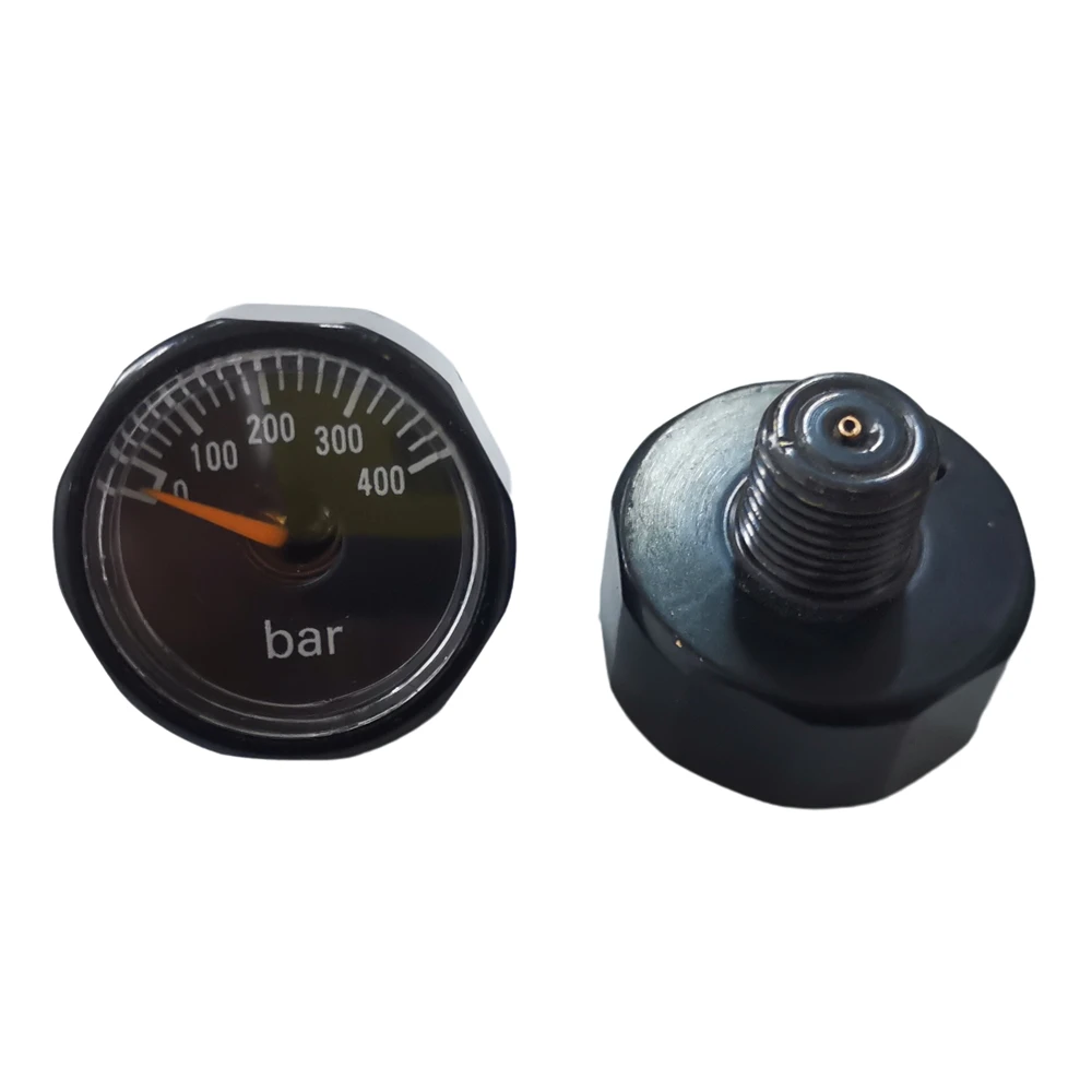 Mini Pressure Gauge M10x1 Thread 25mm Diameter Micro Manometer 400Bar For Valve Compressor Accessories pressure vacuum gauge