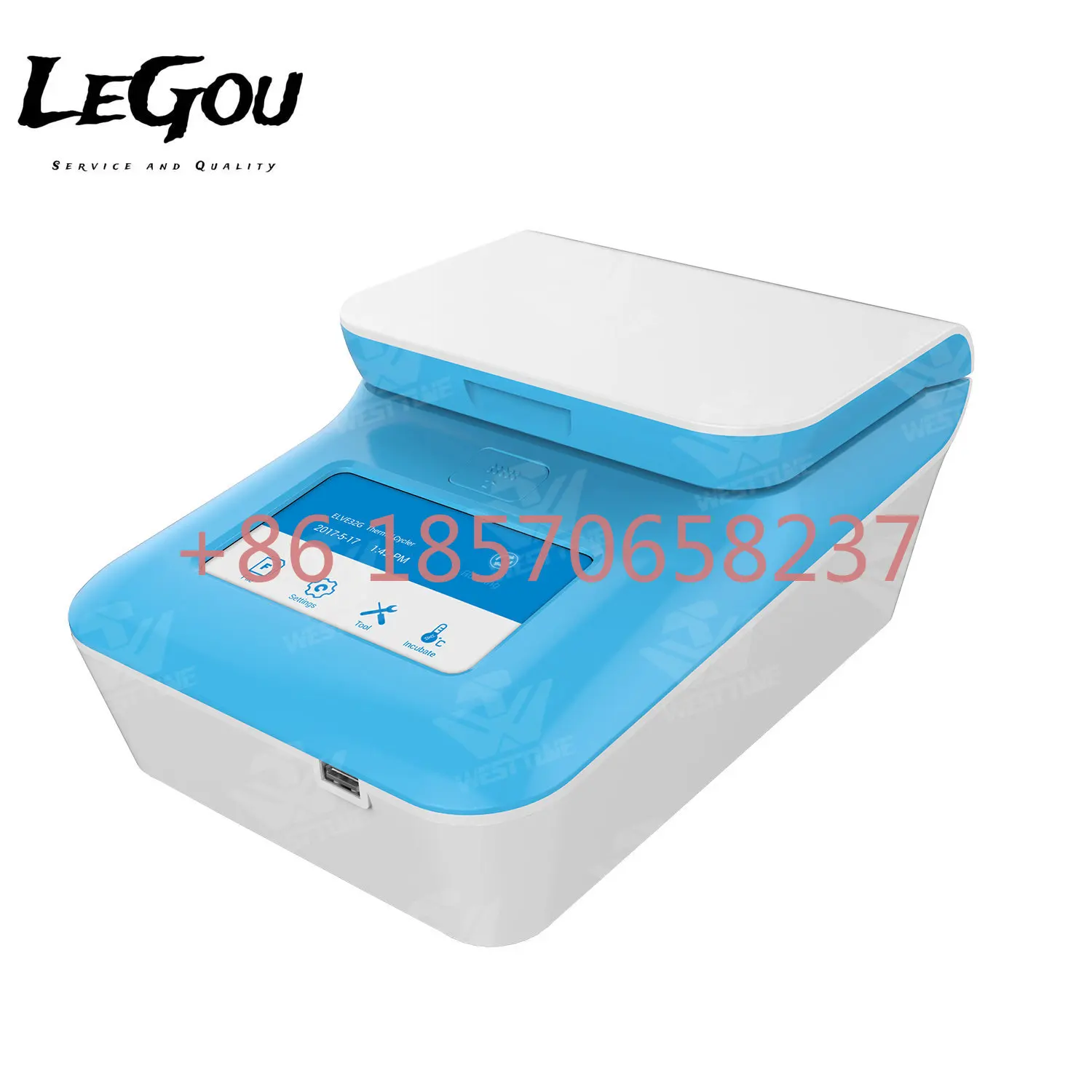 Macchina Per Il Test Pcr Del Dna Rt Dell'Analizzatore Pcr In Tempo Reale A Gradiente Rapido Di Alta Qualità Della Cina