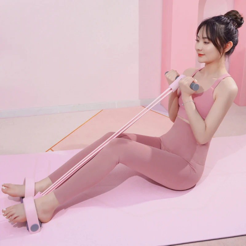 

Pedal puller female sit-up aids weight loss slim belly home yoga fitness slimming Pilates rope