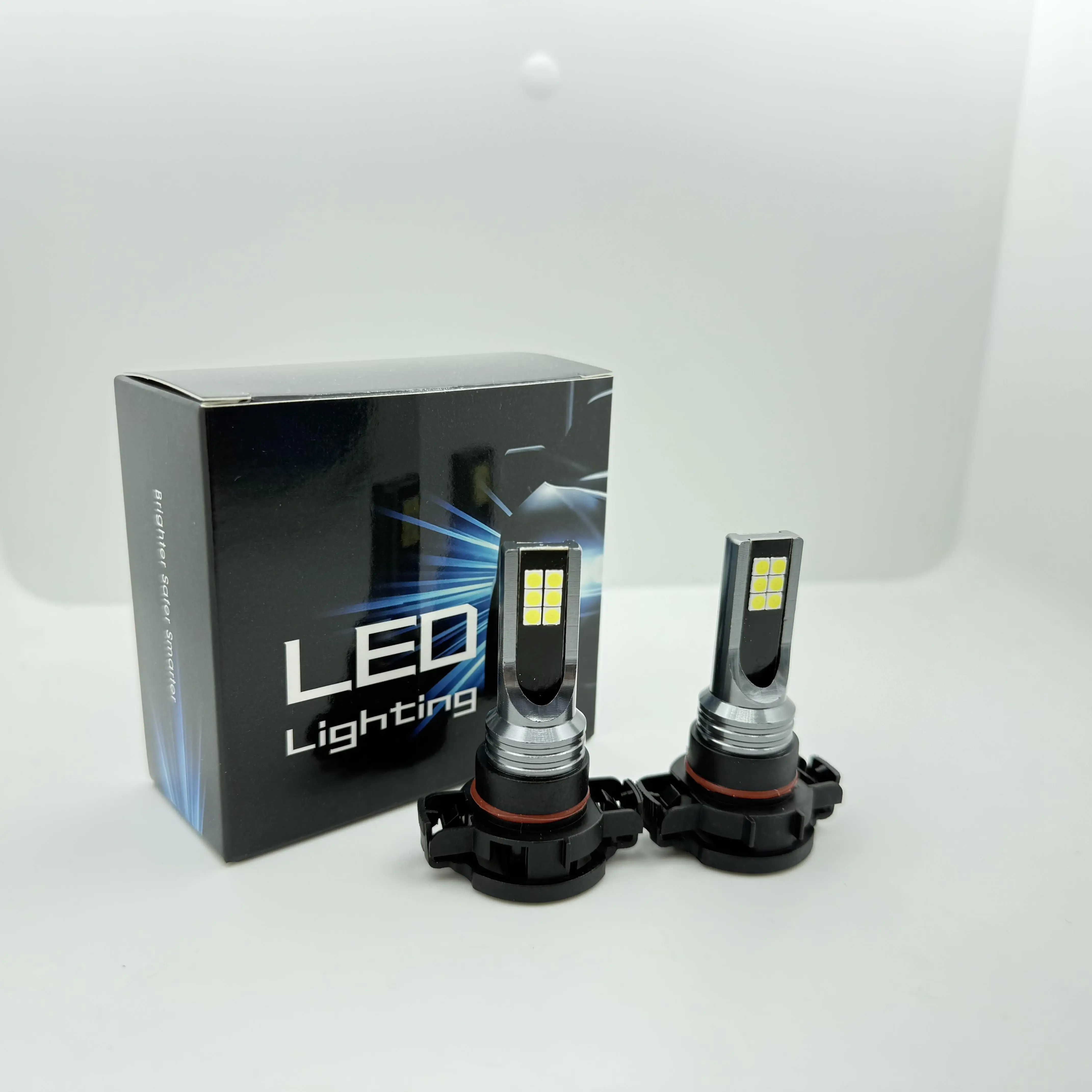 2개 5202/H16 LED 안개등 전구, 쉐보레 실버라도 1500 2500HD 2007-2015, 6000K 쿨 화이트에 적합