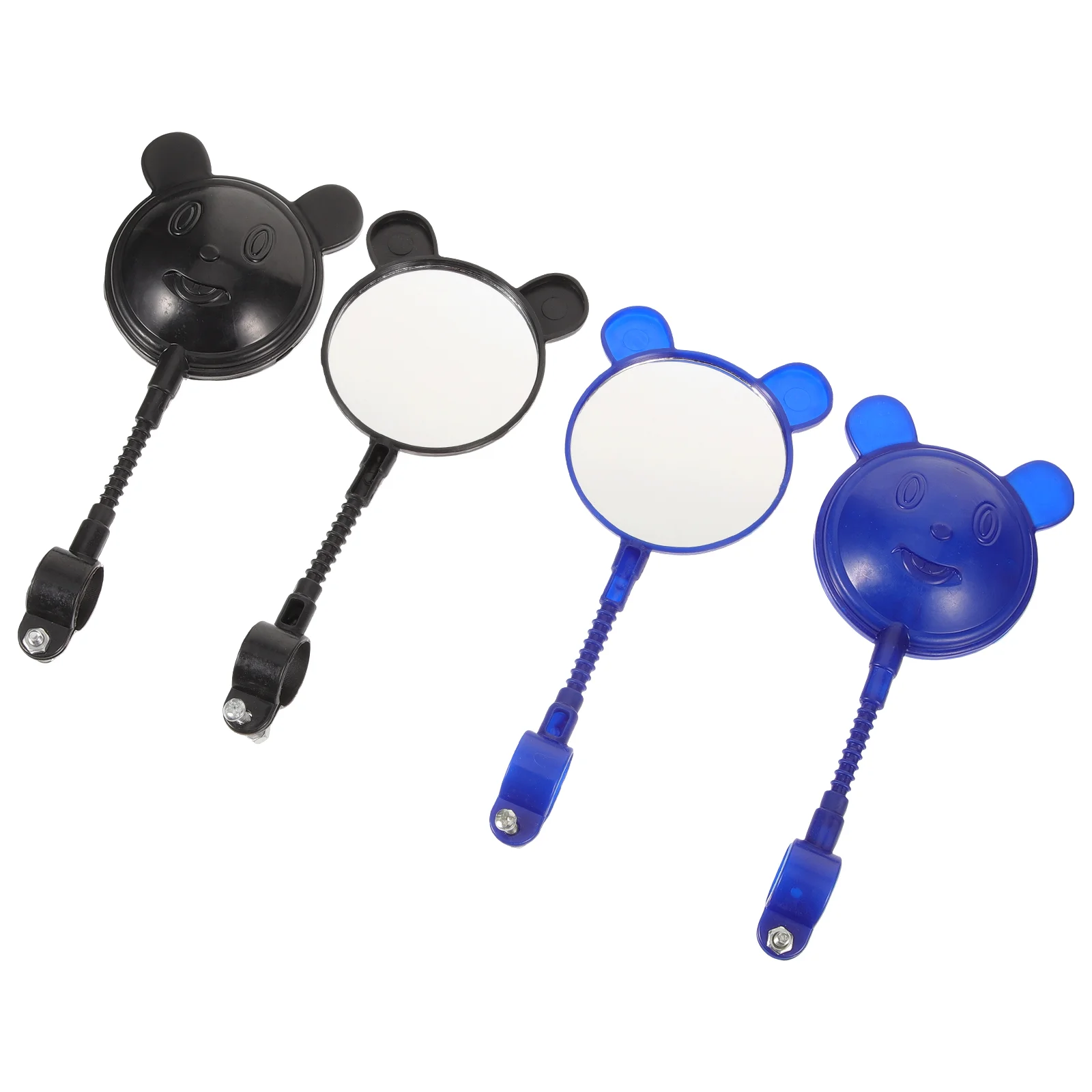

4 Pcs Toy Accessories 4pcs (2 Black + Blue) Rear Facing Mirror Scattered Beads View