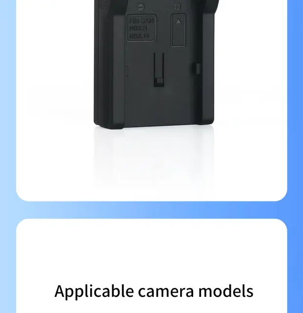 Caricabatterie 220V Per Videocamera Canon MV Serie - Sostituisce CA-570, 8.4V/1.5A