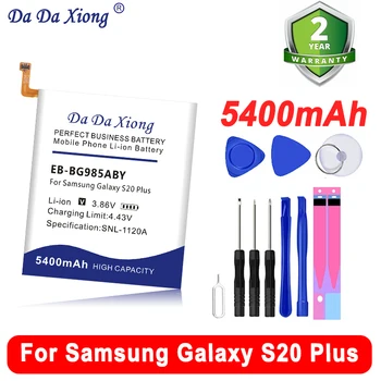 DaDaXiongEB-BG985ABY 5400mAh Top Capacity Battery For Samsung Galaxy S20 Plus S20+ Smart Phone Batteries+ Tools