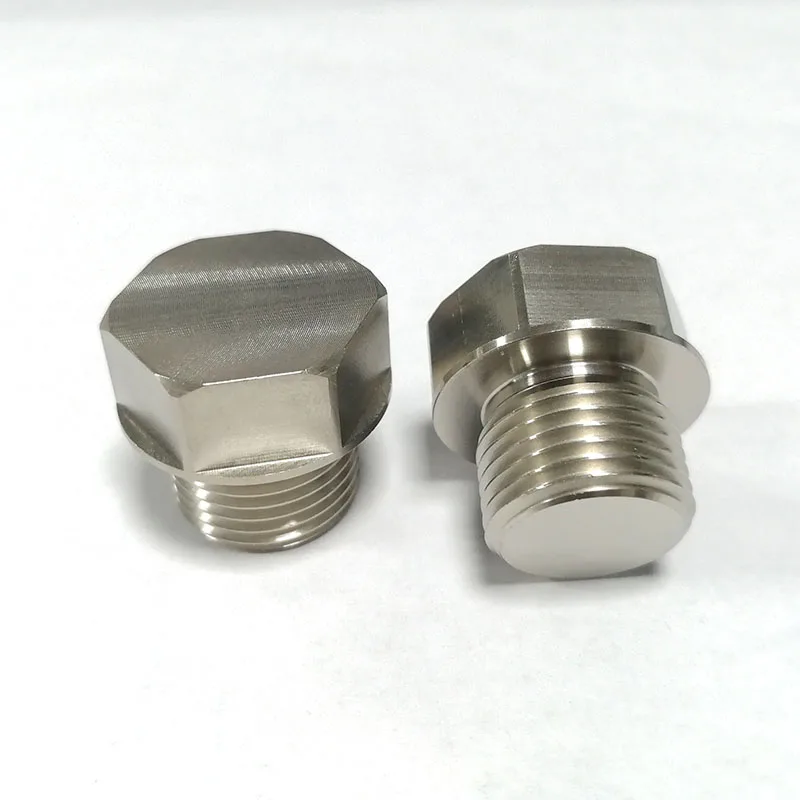 

1PCS Universal Car Modification M18 X 1.5 Thread O2 Oxygen Sensor Hexagon Plug steel Plating Nickel Bung