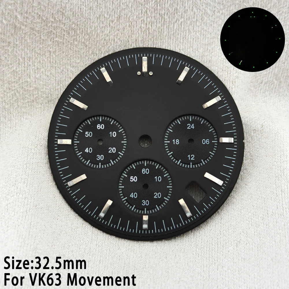 Elegant Moon Phase Chronograph Watch - 39.7MM, Stainless Steel, 20MM Strap-Compatible