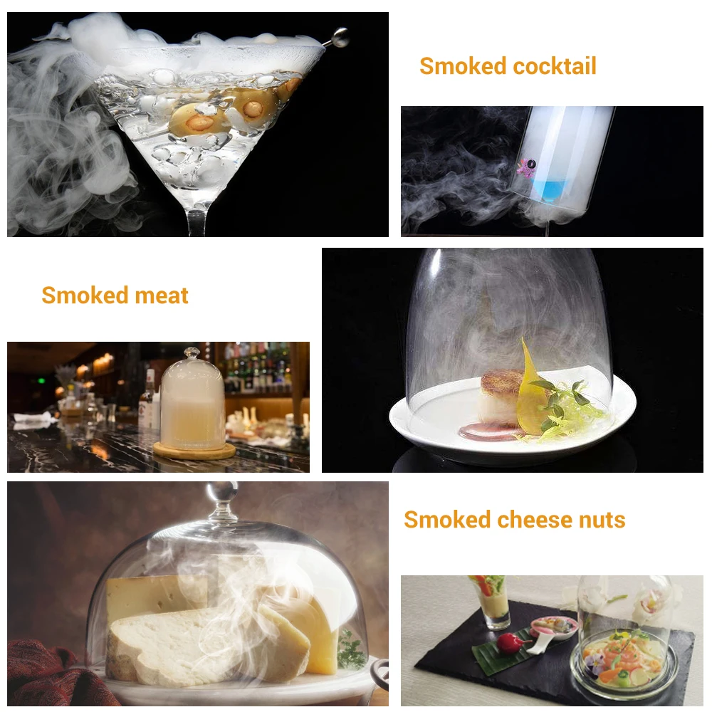 Kitchen utensils smoke infuser portable food cold smoke generator for grill smoker wood molecular cuisine