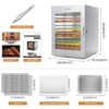 Lecon Chef Food Dehydrator Machine, 12 Stainless Steel Trays Food-Dryer 24H Timer & 194ºF Temperature Control 1000W Dehydrators 4