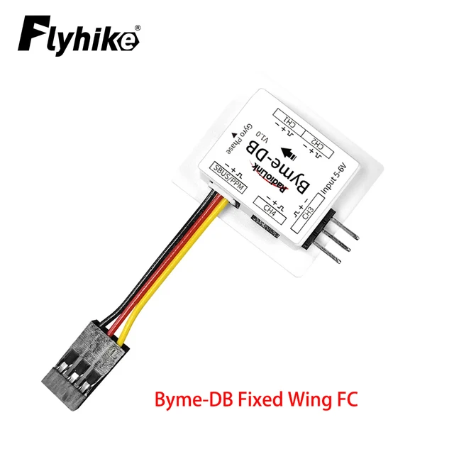 Radiolink Byme-DB Fixed Wing Flight Control Built-in Gyroscope for Delta Wing Micro Paper Plane J10 SU27 F22 1
