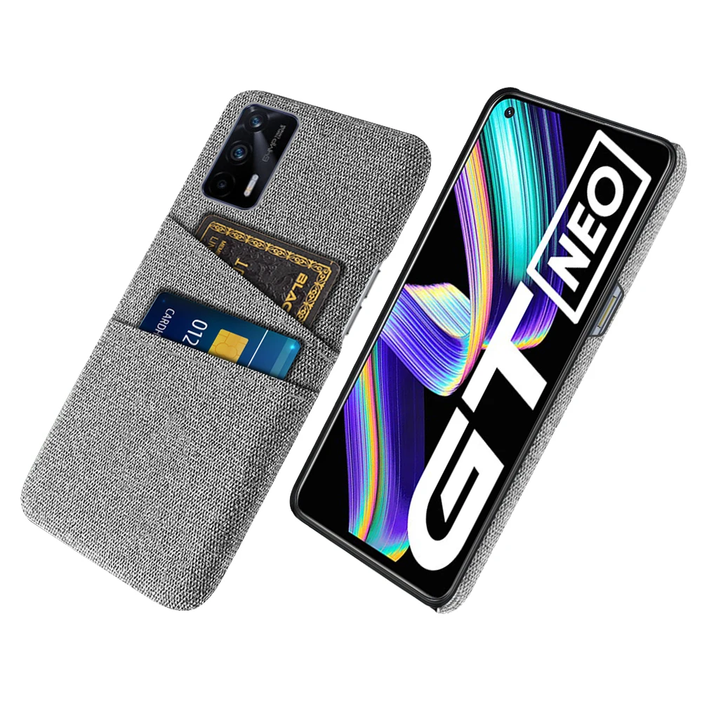 Gt Neo 2T For Realme Gt Neo 2T Case Slim Fabric + Slot Per Schede Cover Per Realme Gt Neo 2T Cover Per Realme Gt Neo 2T Realme Gt 5G