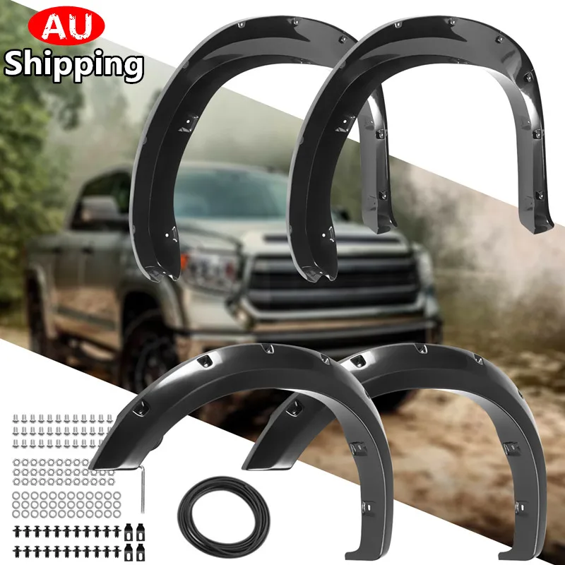 

Hot Sale 4Pcs Car Front Rear Mud Flap Mudguards for For Toyota Tundra 2007-2013 Splash Guard Mud Flap