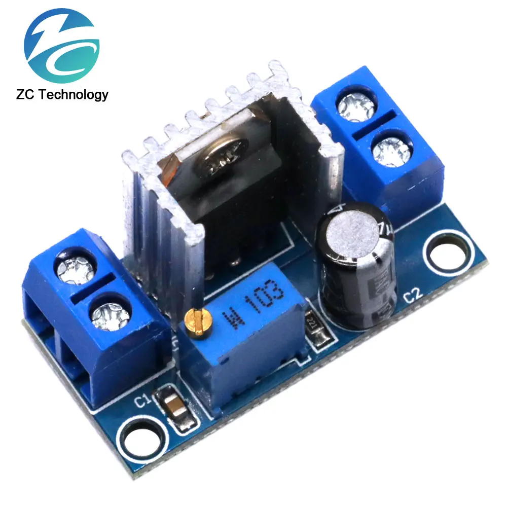 Lm317 Dc-Dc Convertitore Buck Step Down Circuit Board Module Regolatore Lineare Lm317 Alimentatore Regolatore Di Tensione Regolabile