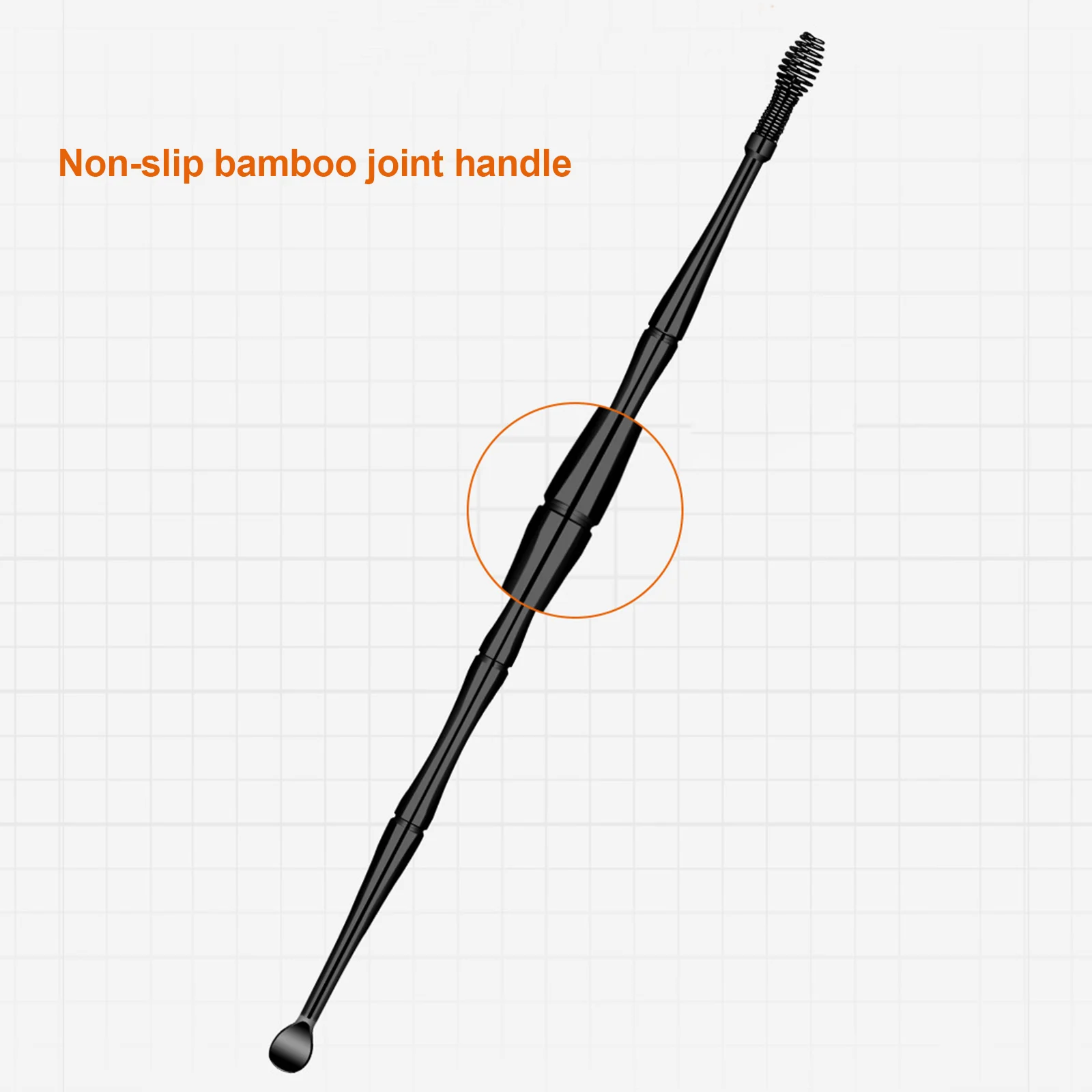 2PCS Soft Silicone Ear Pick Double Head Ear Cleaner 360° Spiral Swab Ear Wax  Removal Tool Earpick Remover with Leather Bag