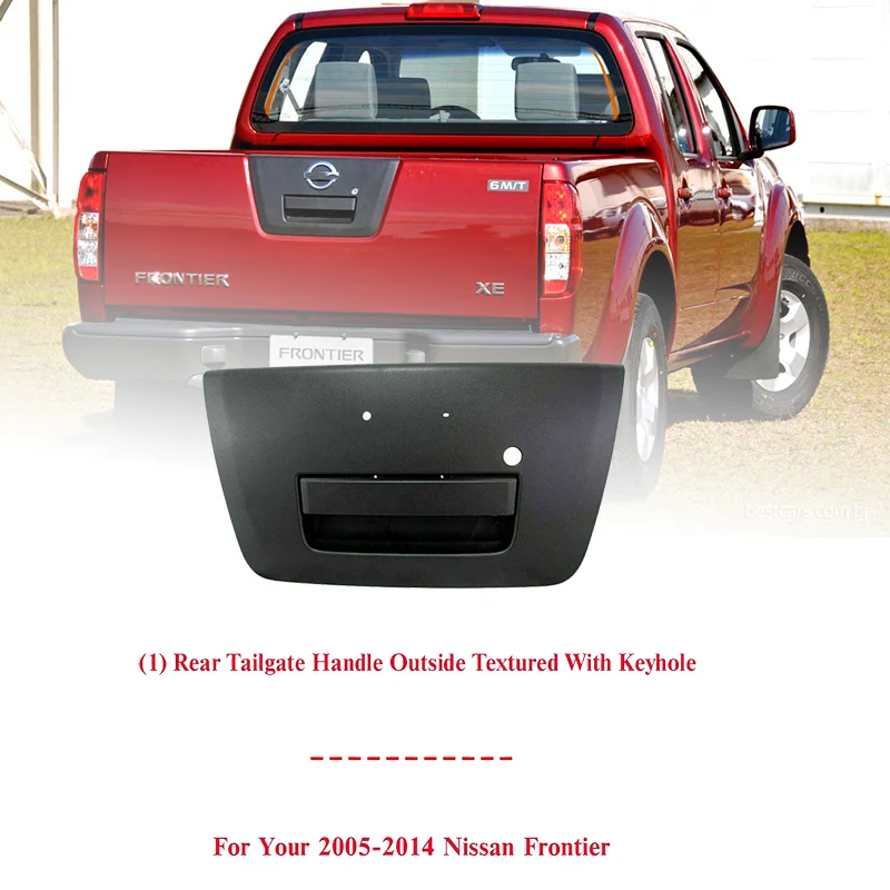 Manija De Puerta Trasera Para Mitsubishi Triton / L200 (2015-2019) - Número OE 5746A153, Material ABS, Fácil Instalación