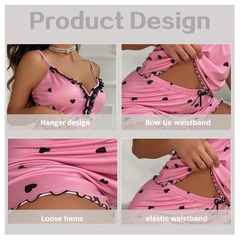 Ensemble pyjama sexy deux pièces pour femmes – Image 4