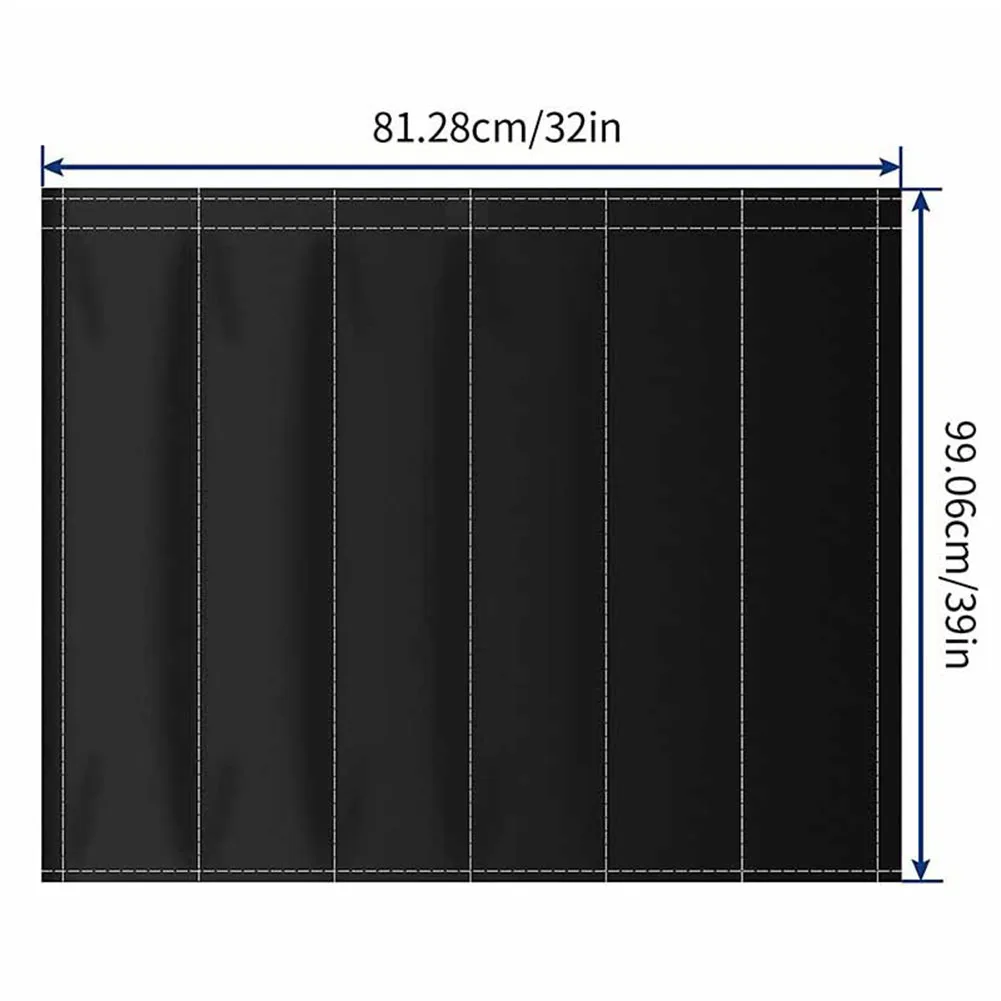 

Blocker Blanket Fireplace Curtain Black Chimney Draft Stopper Fireplace Blanket Fireplaces & Stoves Accessries