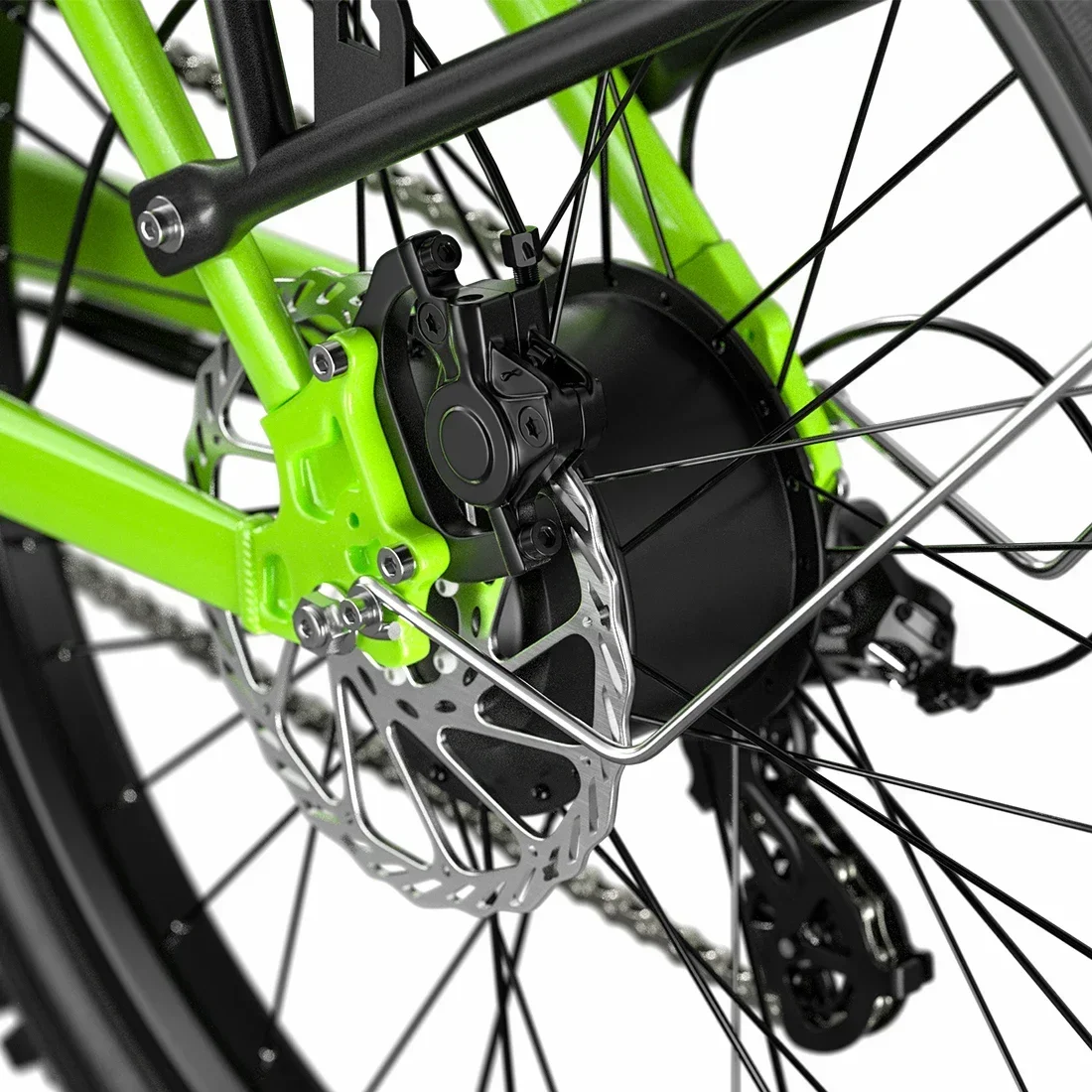 Electric Bicycle 250W 36V 10Ah Mountain Off-road Urban All-terrain Aluminum Alloy Hooded Youth