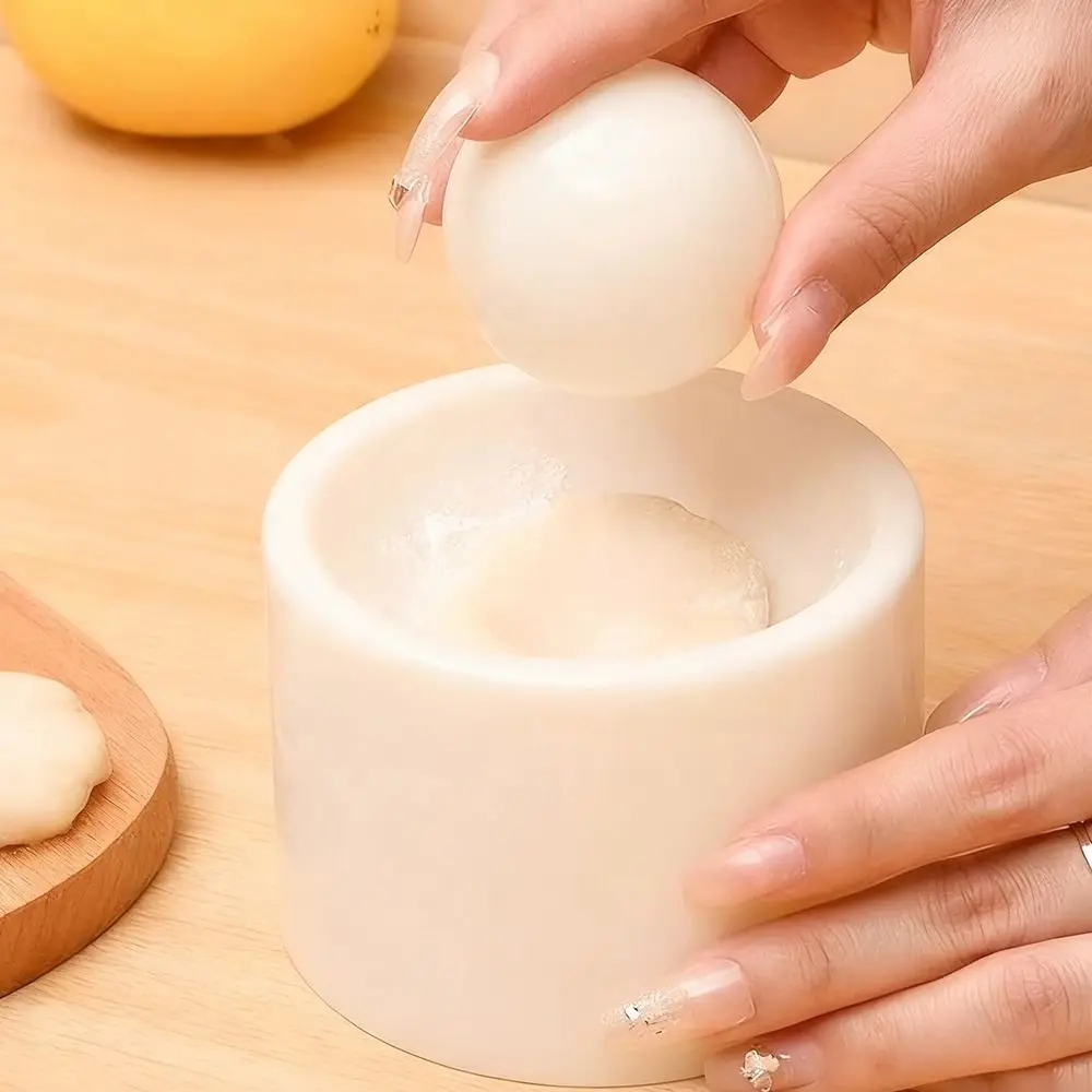 Pastry Tool Dumpling Maker Reusable Round Shaped Dumpling Wrapper Skin Making Mold DIY Non-Stick Surface