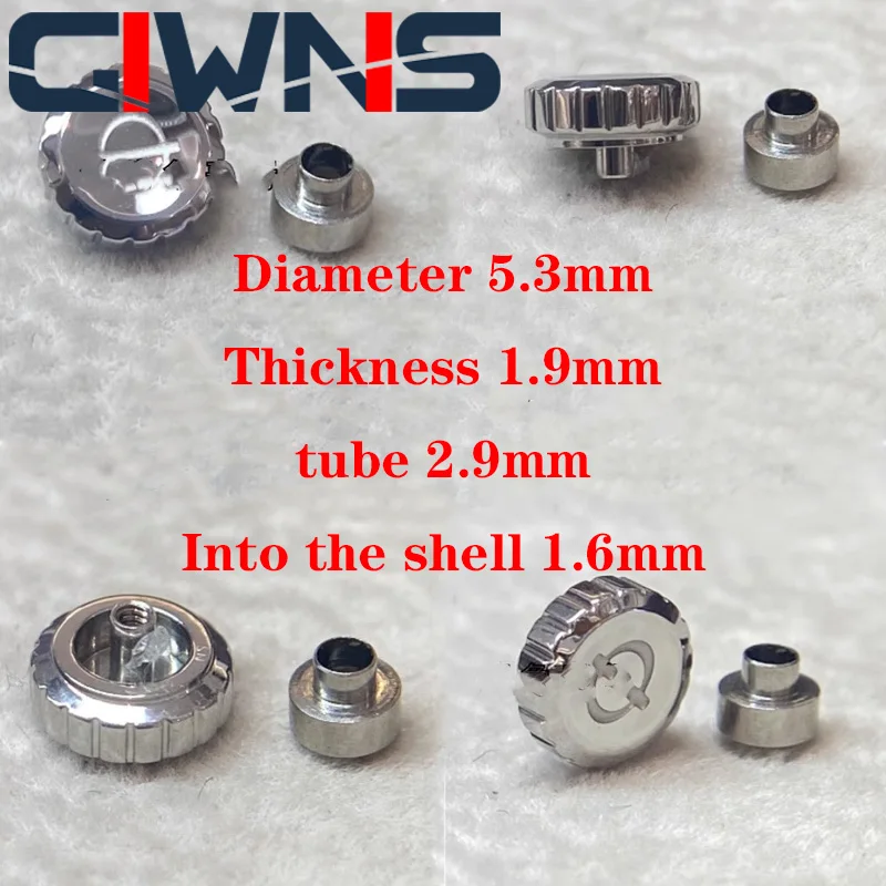 Per Baume & Mercier Clasma Watch Head Crown Testa Concava Da Donna Accessori Da 5.3Mm