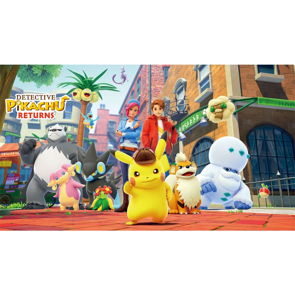 任天堂switch　名探偵ピカチュウカセット付き Amazon.com: 帰ってきた 名探偵ピカチュウ -Switch (【メーカー