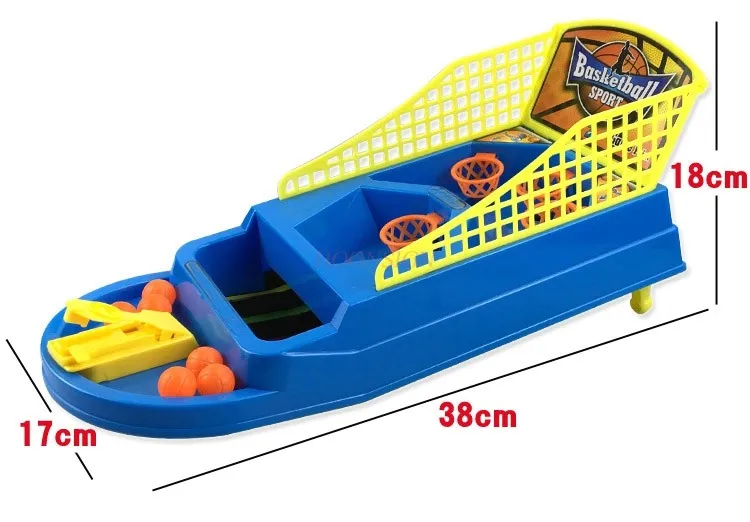 

Finger Desktop Shooting Machine Mini Ejection Basketball Creative Children's Puzzle Parent-child Toys Sanzi Interactive Board