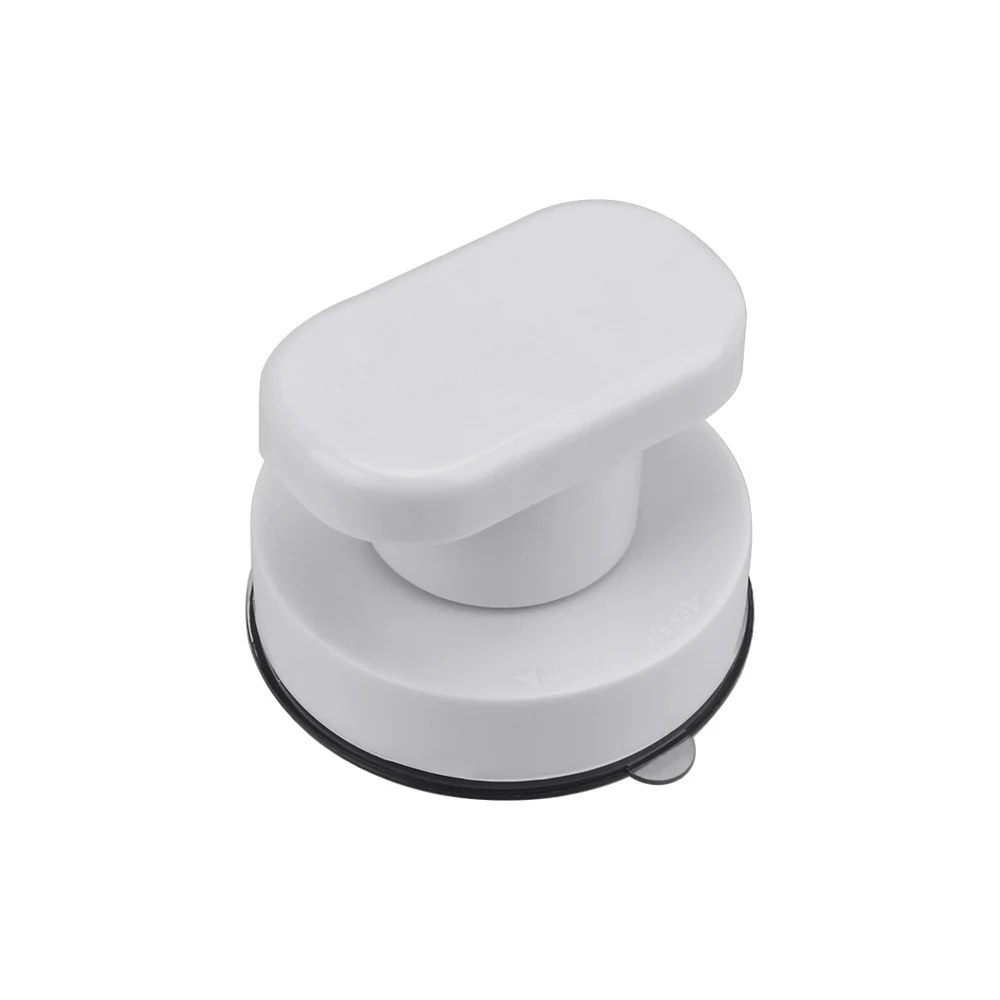 Anti-slip Handrail With Suction Cup No Drilling Shower Handle Offers Safe Grip for Bathroom Bathtub Glass Door