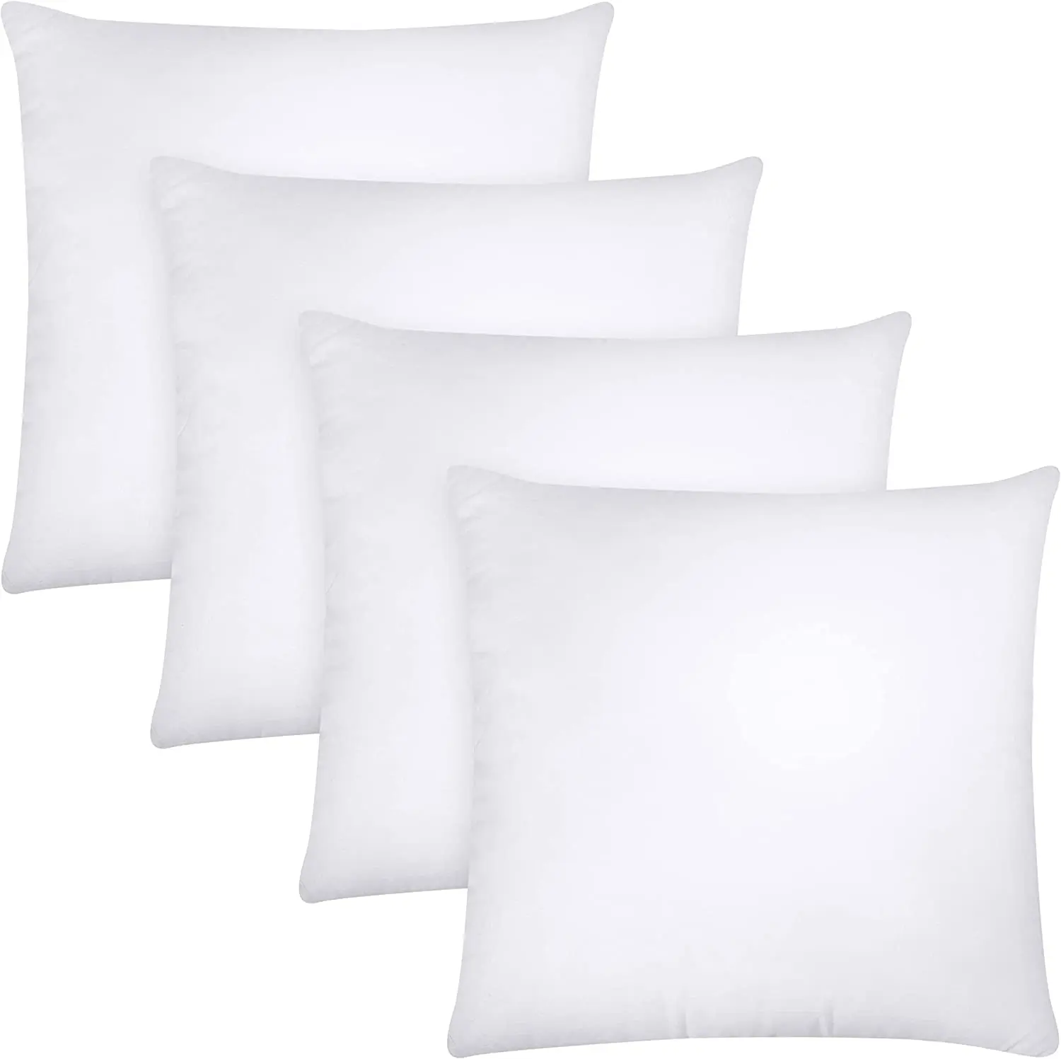 45x45cm Throw Pillow Insert Premium Soft Cotton Euro Square Decorative Pillow Core Set for Bed Sofa Couch JAF018 2