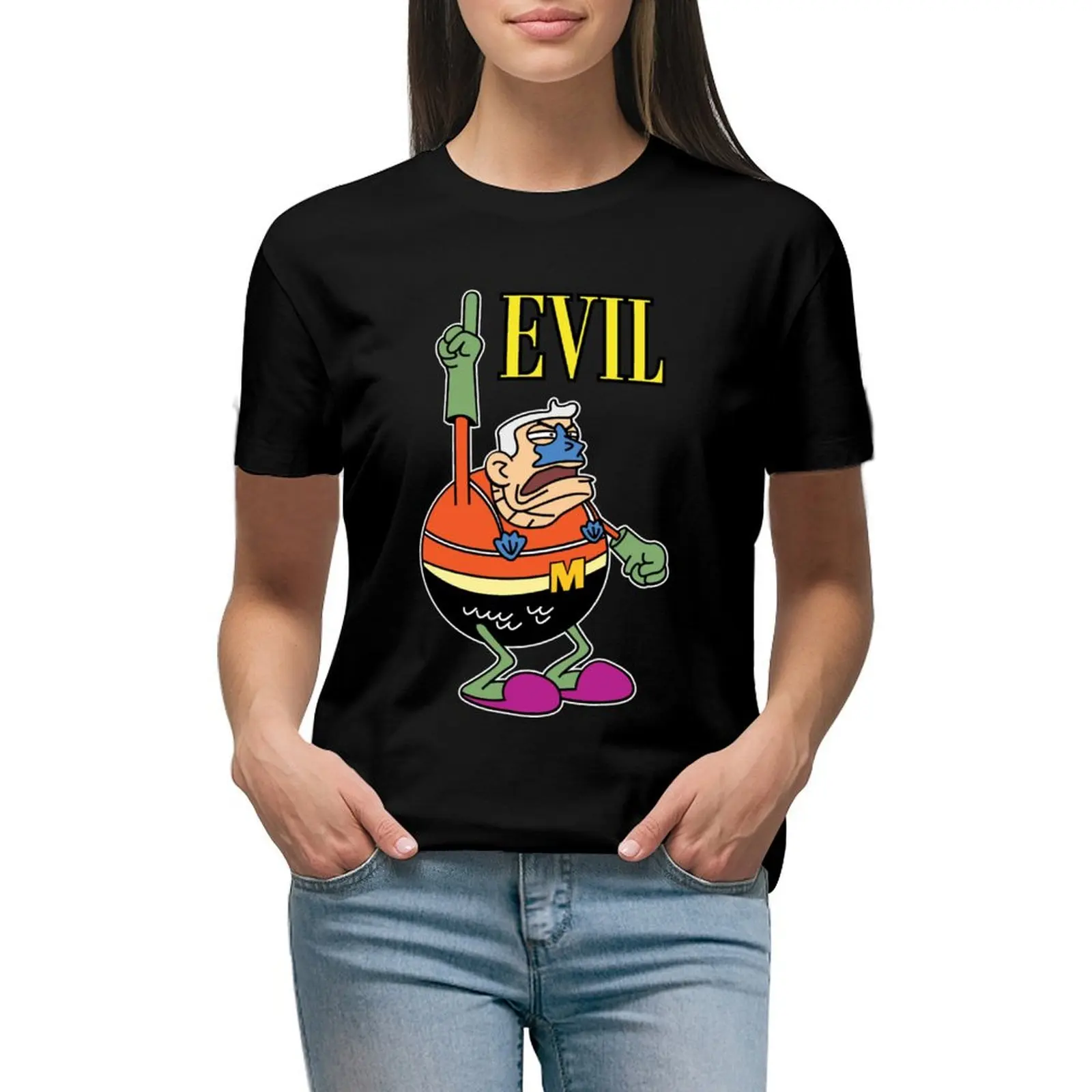 

Mermaid Man Evil Classic . T-shirt cute tops tops summer clothes tshirts woman
