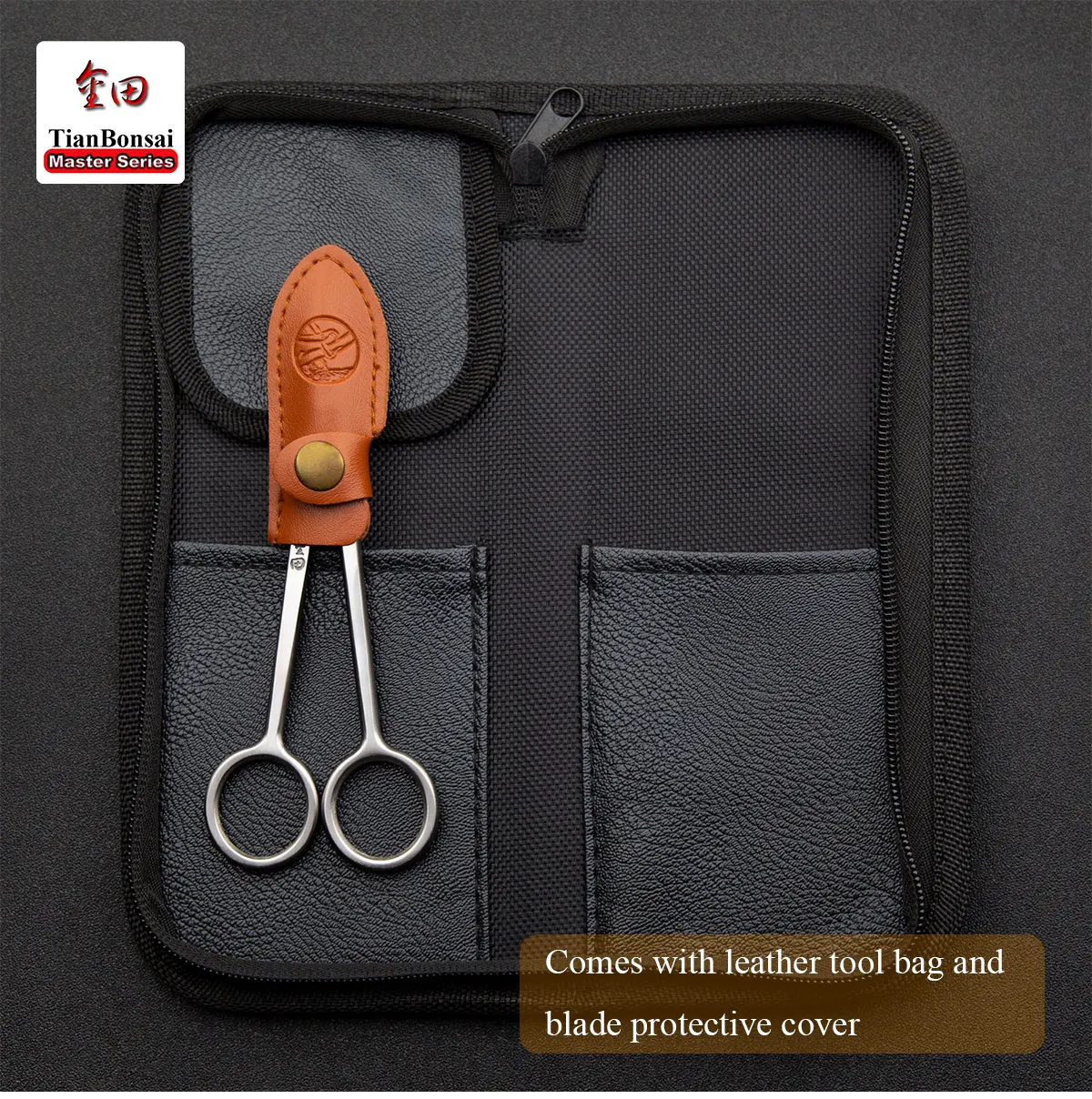 Description Picture 2 of itemMaster series 150 mm bonsai scissors forging by 5Cr15MoV Alloy Steel bonsai tools from TianBonsai