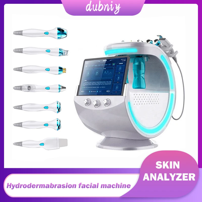 

Multifunctional Smart Ice Blue Skin Management System Beauty Oxygen Jet Microdermabrasion Facial Skin Tightening Machine