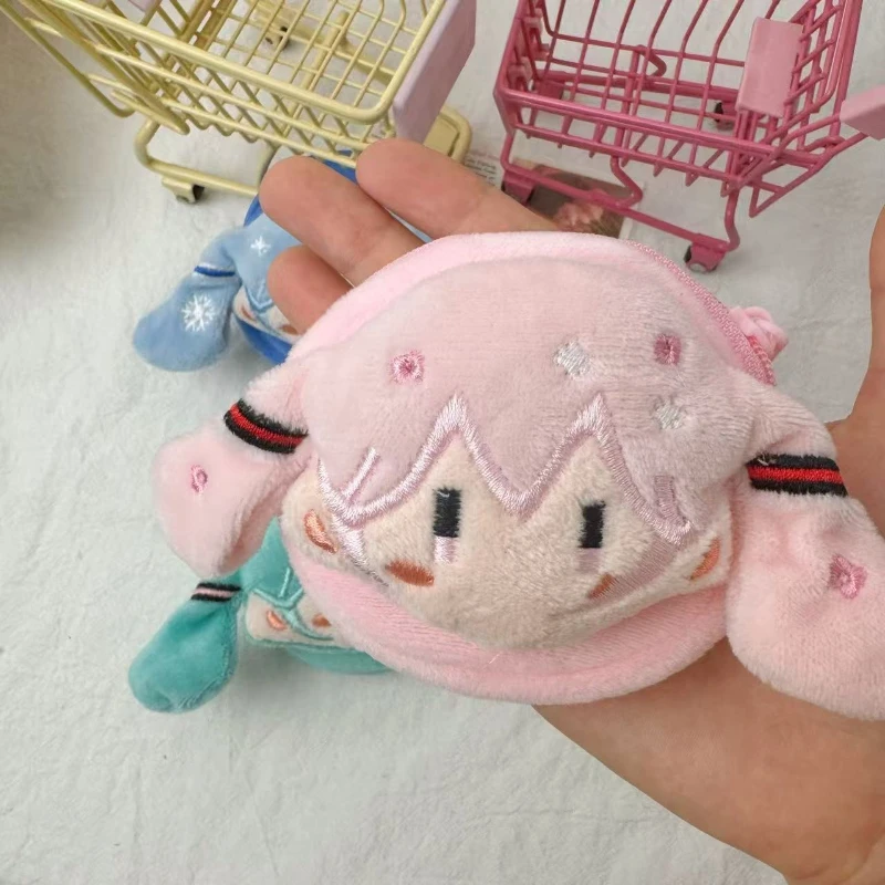 Hatsune Miku Anime Plush Coin Purse and Keychain