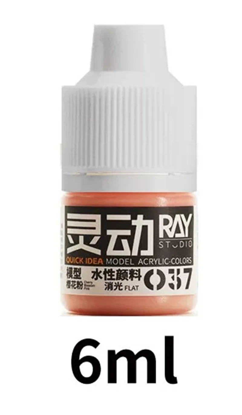 Acrylic Miniature Painting Water-Based Paint Set - Safe Non-Toxic Formula, 6ml Bottles