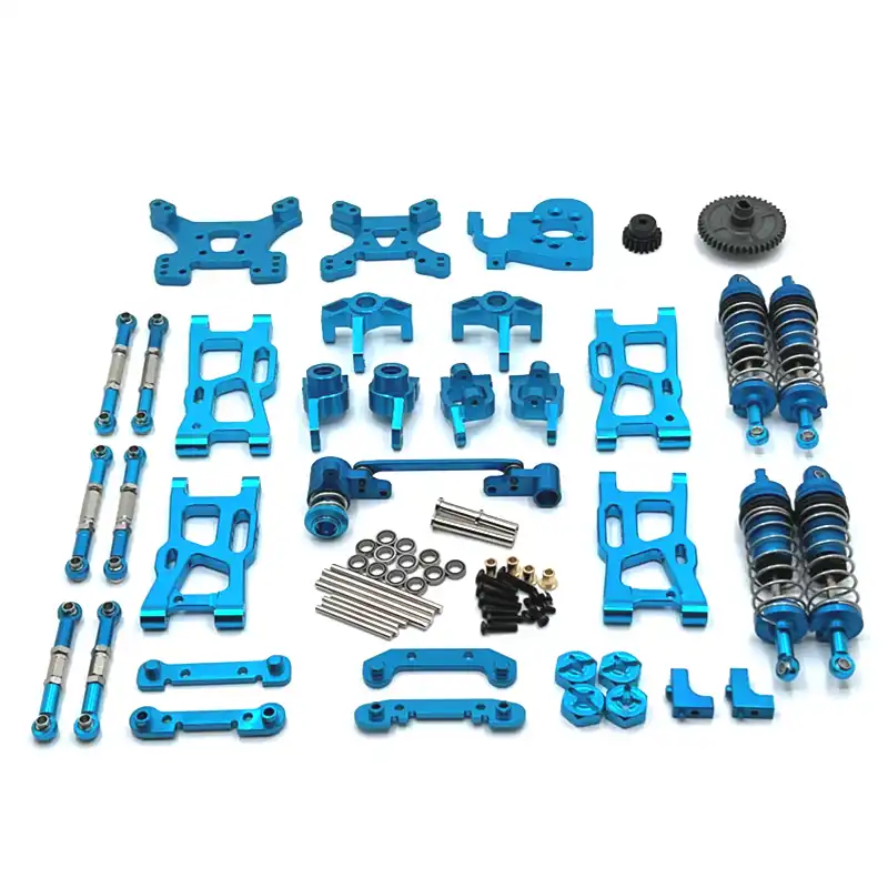 Kit Alberi Oscillanti Anteriori E Posteriori In Metallo Per Auto RC Wltoys 124007 144001 144010 124017 (8 Pezzi)