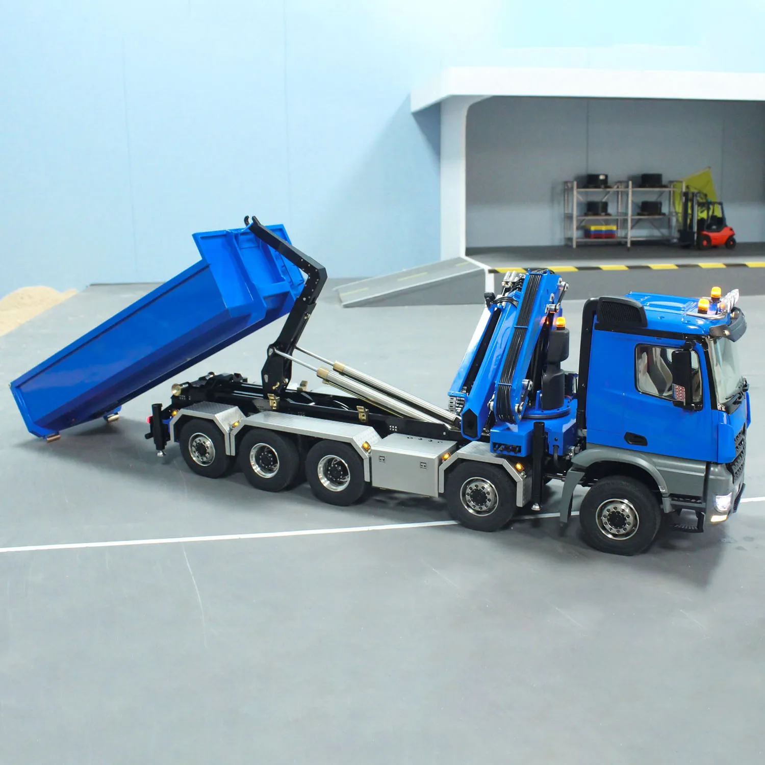Grue Hydraulique RC 10 Canaux Camion Télécommandé Jouet