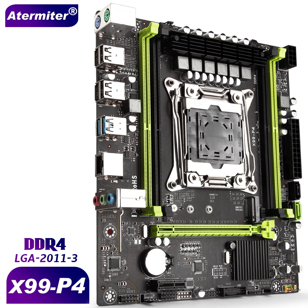 Atermiter X99 - P4 Motherboard Set with Xeon E5 2680 V4 CPU
